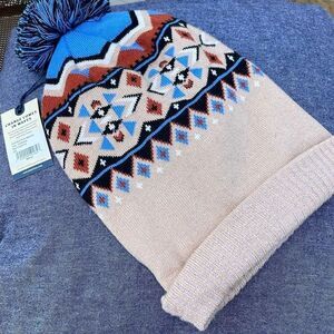 United By Blue FairIsle Pom Pom Beanie